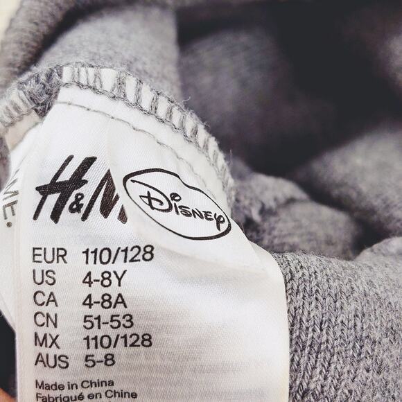 Disney H&H Mickey Mouse Gray Hat 4-8y Kids Iconic - Picture 4 of 4